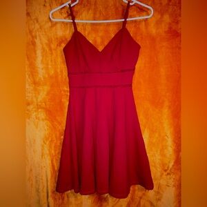 Jun&Ivy red cocktail dress